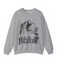 Nihilist " Ghost " Sweatshirt Sport Gray