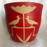 Image 1 of Pop of Color Planter - Red