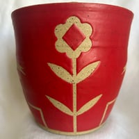 Image 4 of Pop of Color Planter - Red