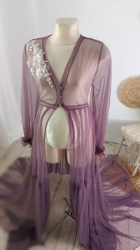 Image 3 of Tulle dress for photoshoot | Melissa | size S-M-L | purple