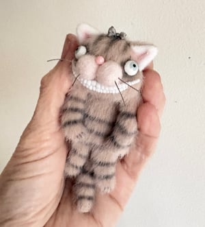 Image of Floppy Cheshire Cat in Tan