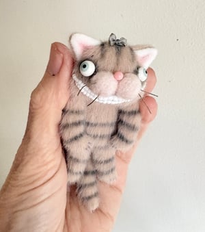 Image of Floppy Cheshire Cat in Tan