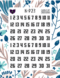 Image 24 of Date Number P-P24