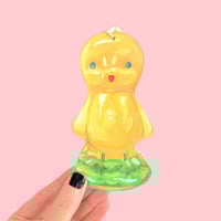 Image 1 of Vintage inspired chick candle ornament 