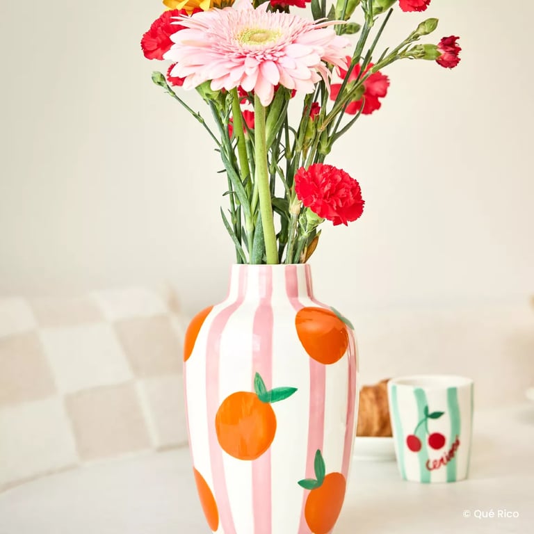 VASE MARIBEL - NIFTY NARANJAS - QUÉ RICO Image 3