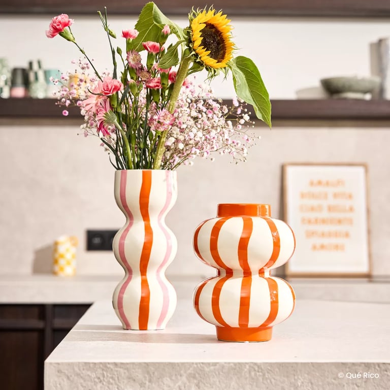 VASE AUGUSTINO - RAYAS BAILARINAS - QUÉ RICO Image 3