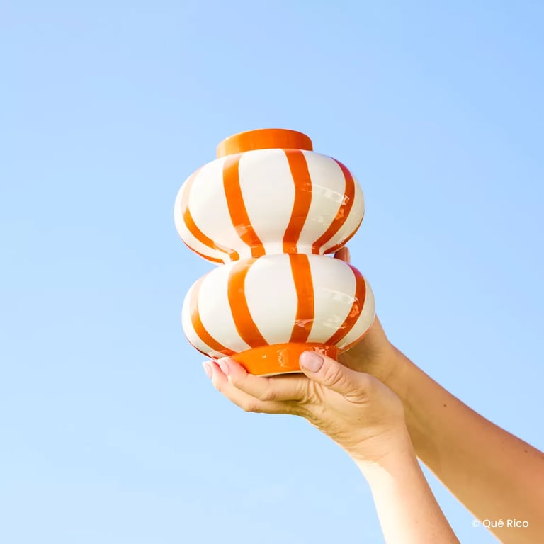 VASE AUGUSTINO - RAYAS BAILARINAS - QUÉ RICO Image 5