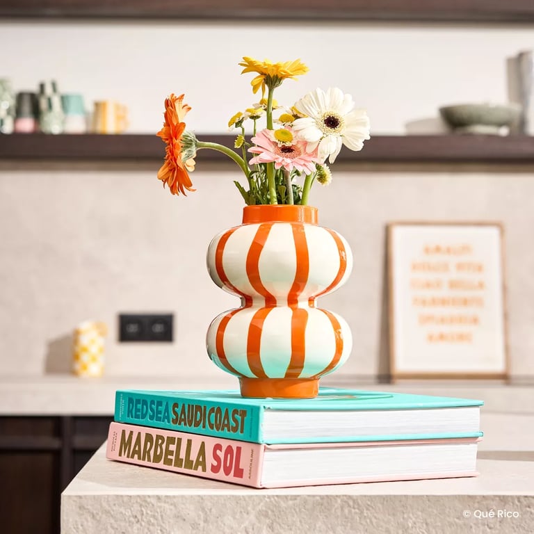 VASE AUGUSTINO - RAYAS BAILARINAS - QUÉ RICO Image 2