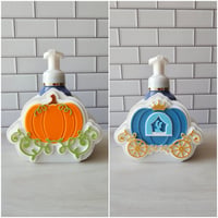 DOUBLE SIDE Cinderella Carriage Soap Holder