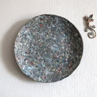Image 7 of Abstract Textured Wall Plate | Handmade Sculptural Wall Art