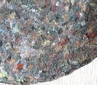 Image 8 of Abstract Textured Wall Plate | Handmade Sculptural Wall Art