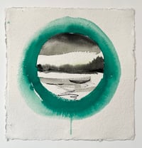 Porthole #1 Ink Drawing