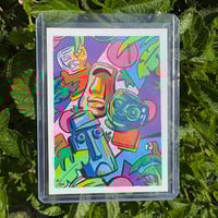 Image 1 of “Tiki Mug Mix” Art Card