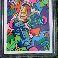 Image 3 of “Tiki Mug Mix” Art Card