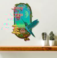 Image 1 of Hummingbird and Fuchsia