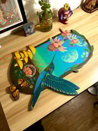 Image 2 of Hummingbird and Fuchsia