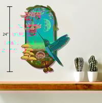 Image 3 of Hummingbird and Fuchsia