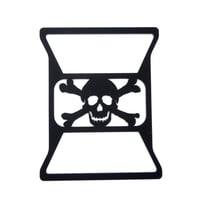 Image 1 of Pirate skull and cross bones brake light covers
