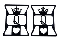 Image 2 of Queen of hearts brake tail light covers