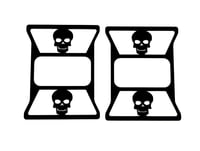 Image 1 of Skull brake tail light covers