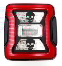 Image 2 of Skull brake tail light covers