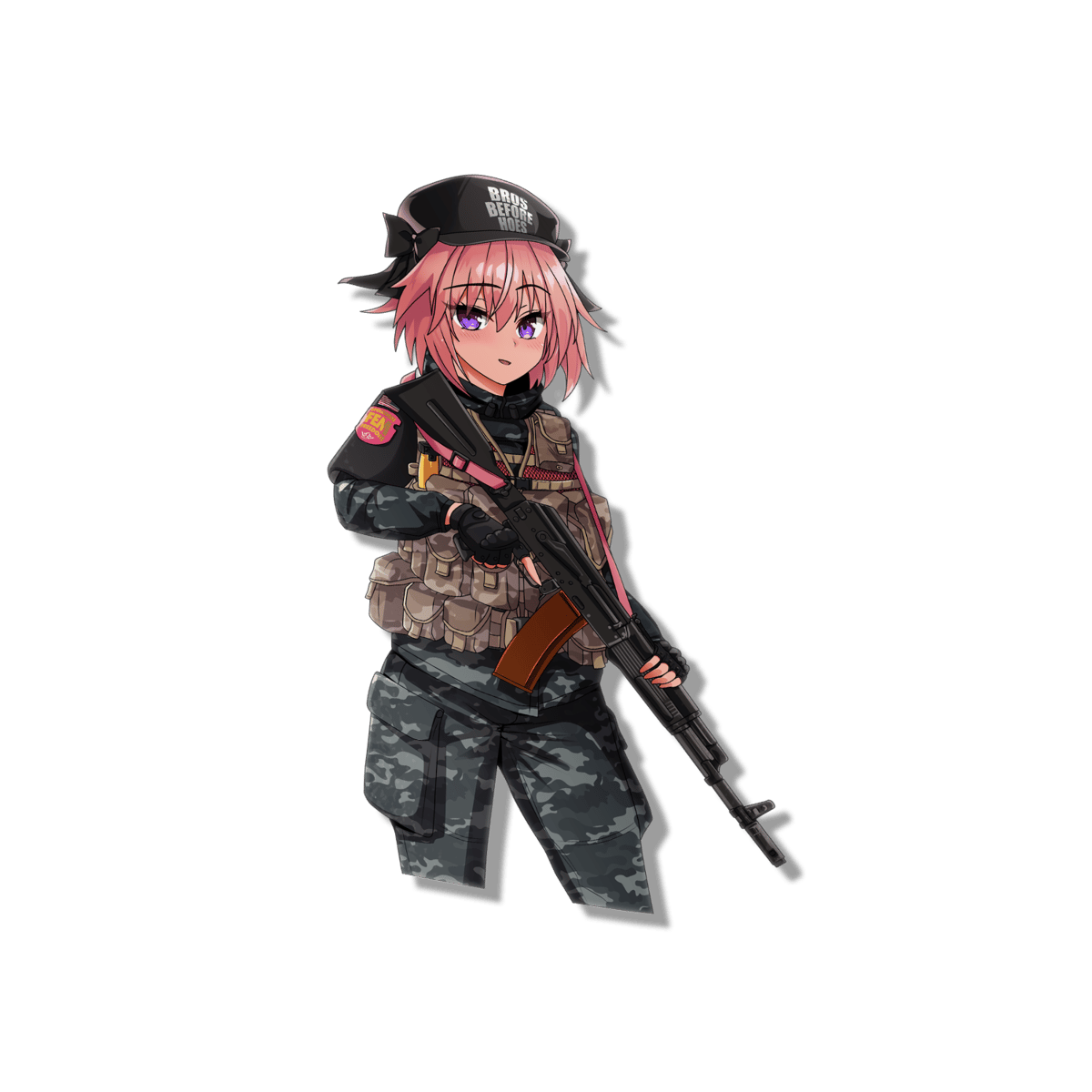 Image of Bros Before Hoes Sticker