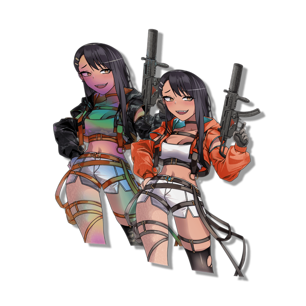 Image of Tactical Nagatoro Sticker