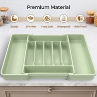 Image 4 of Expandable Drawer Organizer Tray