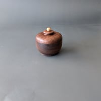 Image 4 of Small Lidded Altar Vessel - Walnut 1.85" x 1.5"