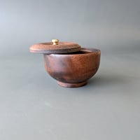 Image 5 of Small Lidded Altar Vessel - Walnut 1.5" x 2.35"