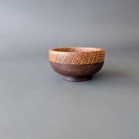 Image 3 of Small Altar Bowl - Walnut and Oak 1.25" x 2.65"