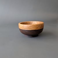 Image 4 of Small Altar Bowl - Walnut and Oak 1.25" x 2.65"