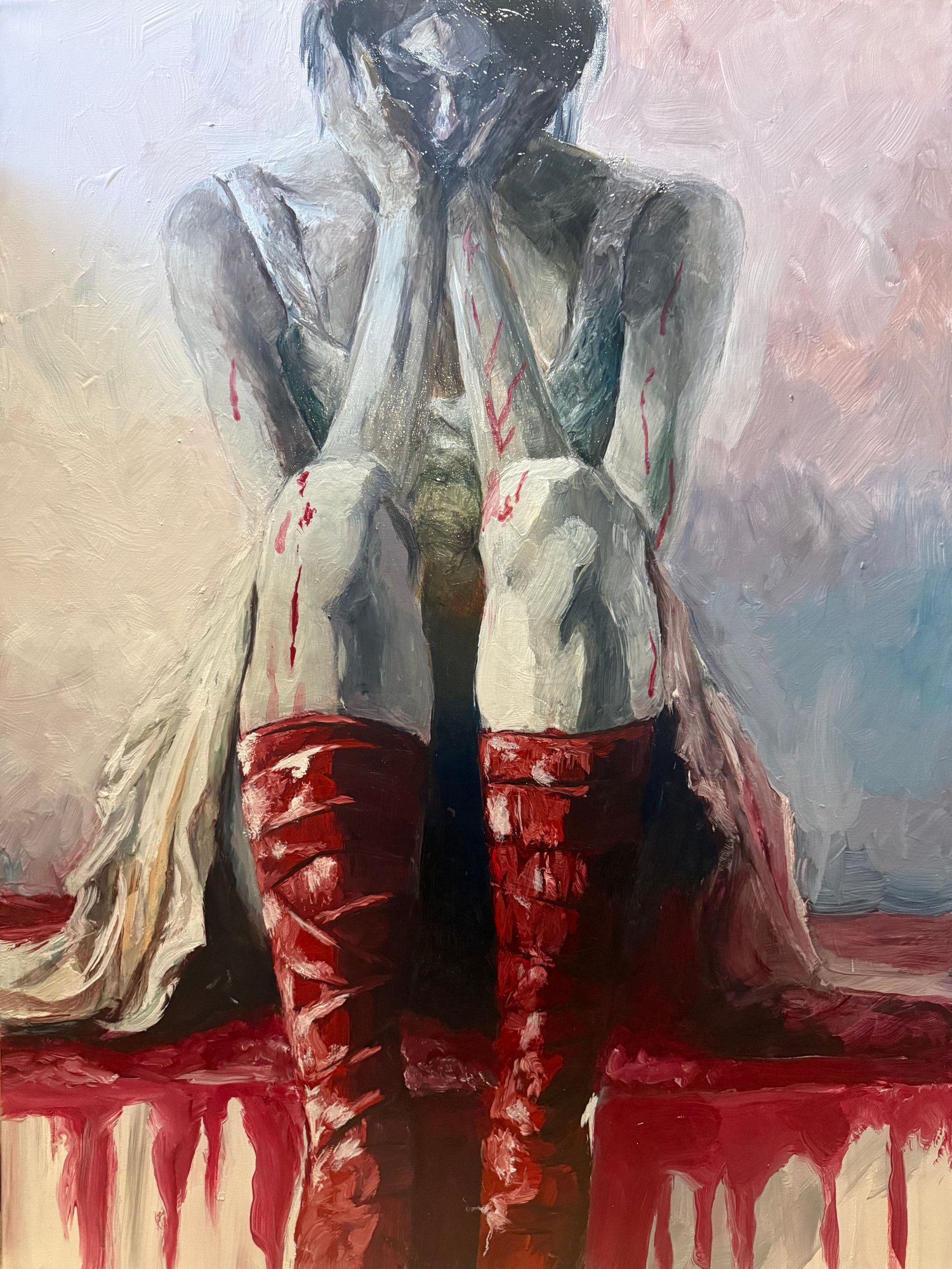 Painting - Pointe Damage