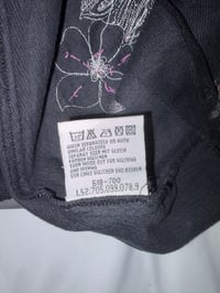 Image 6 of 00s black fairy skirt with sequin and micromesh 