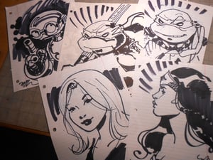 Image of 5  Original marker sketches!