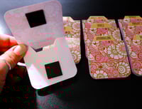 Image 2 of Handmade Magnetic Planner Tabs, journal, pink, gold, organize, dividers, gift, notebook, work