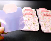 Image 3 of Handmade Magnetic Planner Tabs, journal, bunny, fairy, organize, gift, notebook, dividers