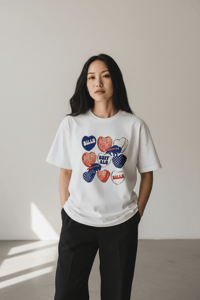 Image 2 of Bills Conversation Heart Tee