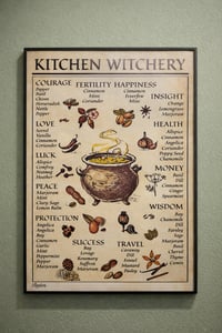 Kitchen Witchery Poster