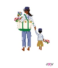 Image 4 of Mother & Child Canvases