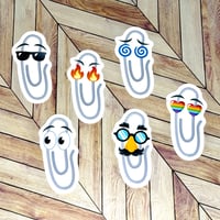 Emotional Paperclip Assistant Stickers
