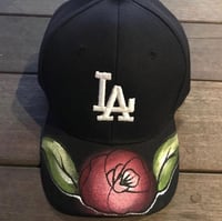 LA Hand painted Velcro hat 