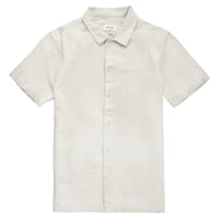 Image 1 of Camisa Rhythm Classic Linen S/S White en liquidación.