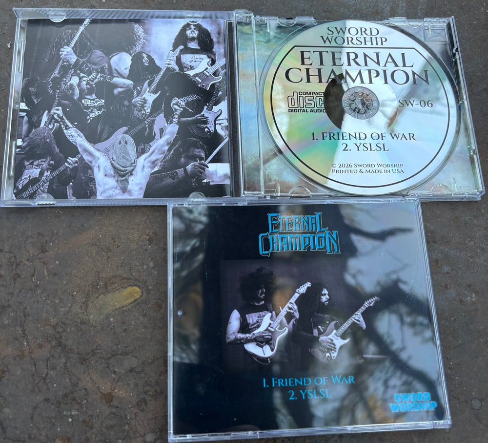 ETERNAL CHAMPION “Friend of War” CD