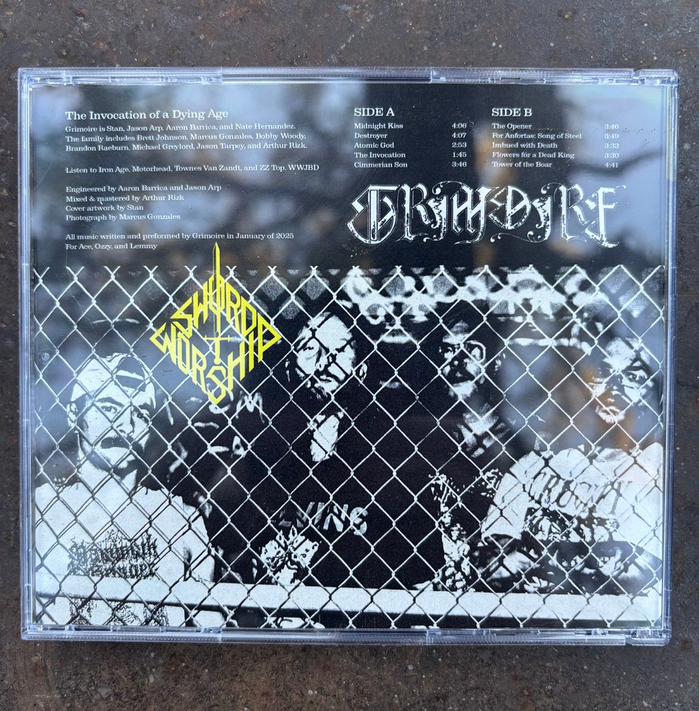 GRIMOIRE “The Invocation of a Dying Age” CD