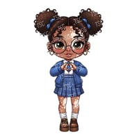Image 3 of Chibi Girl Activities Vitiligo