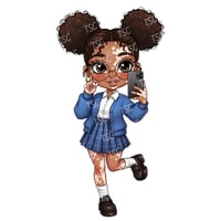 Image 5 of Chibi Girl Activities Vitiligo