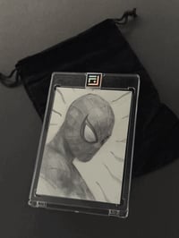 Image 3 of Sketch Card - B/W Mixed Media