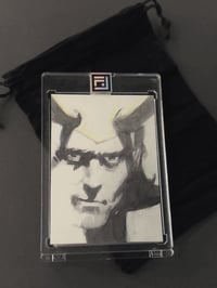 Image 4 of Sketch Card - B/W Mixed Media