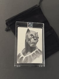 Image 5 of Sketch Card - B/W Mixed Media